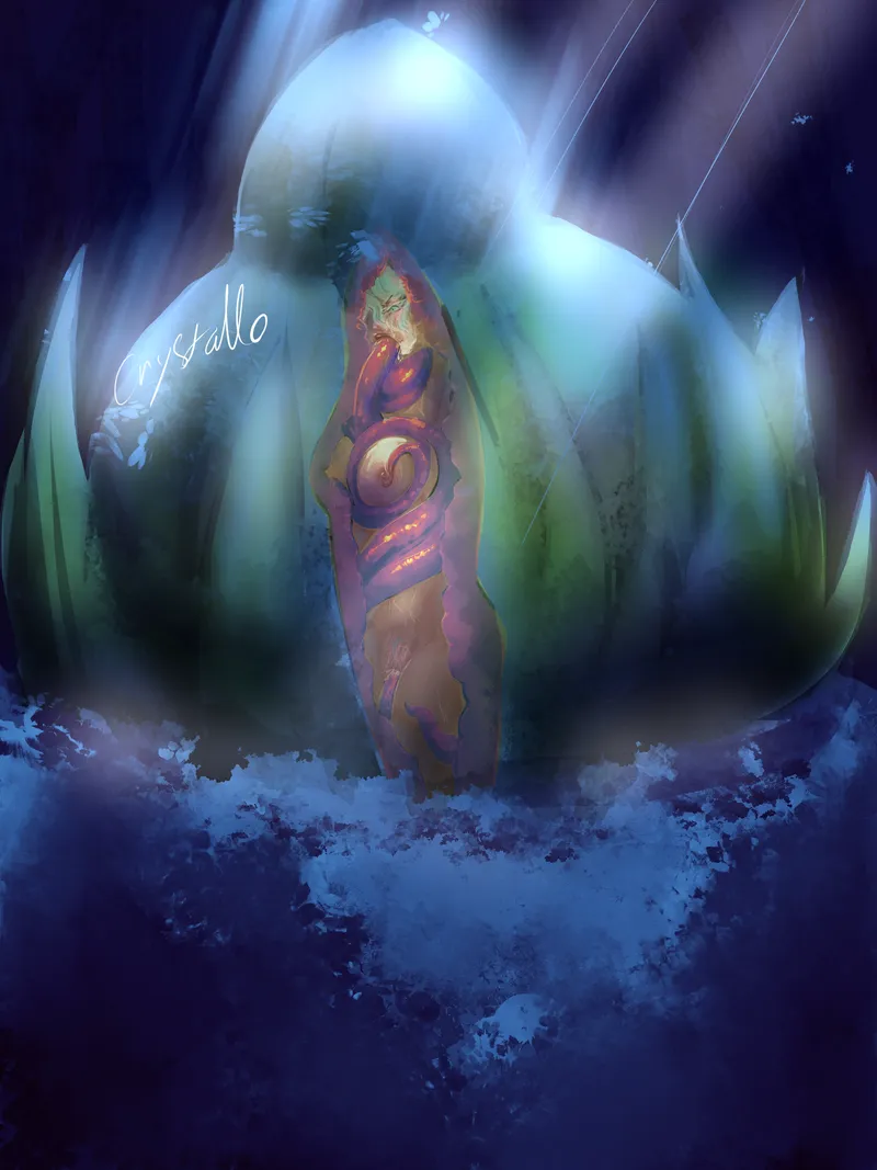 Thumbnail Some Plant Vore (By Crystallo) by SendhelpIdkwhatImdo