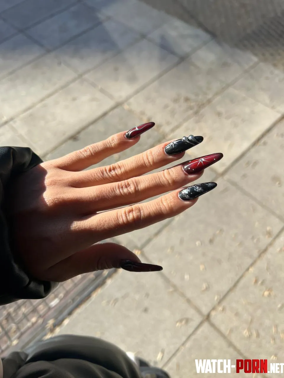 Dark Nails 😈 by babygalsivip
