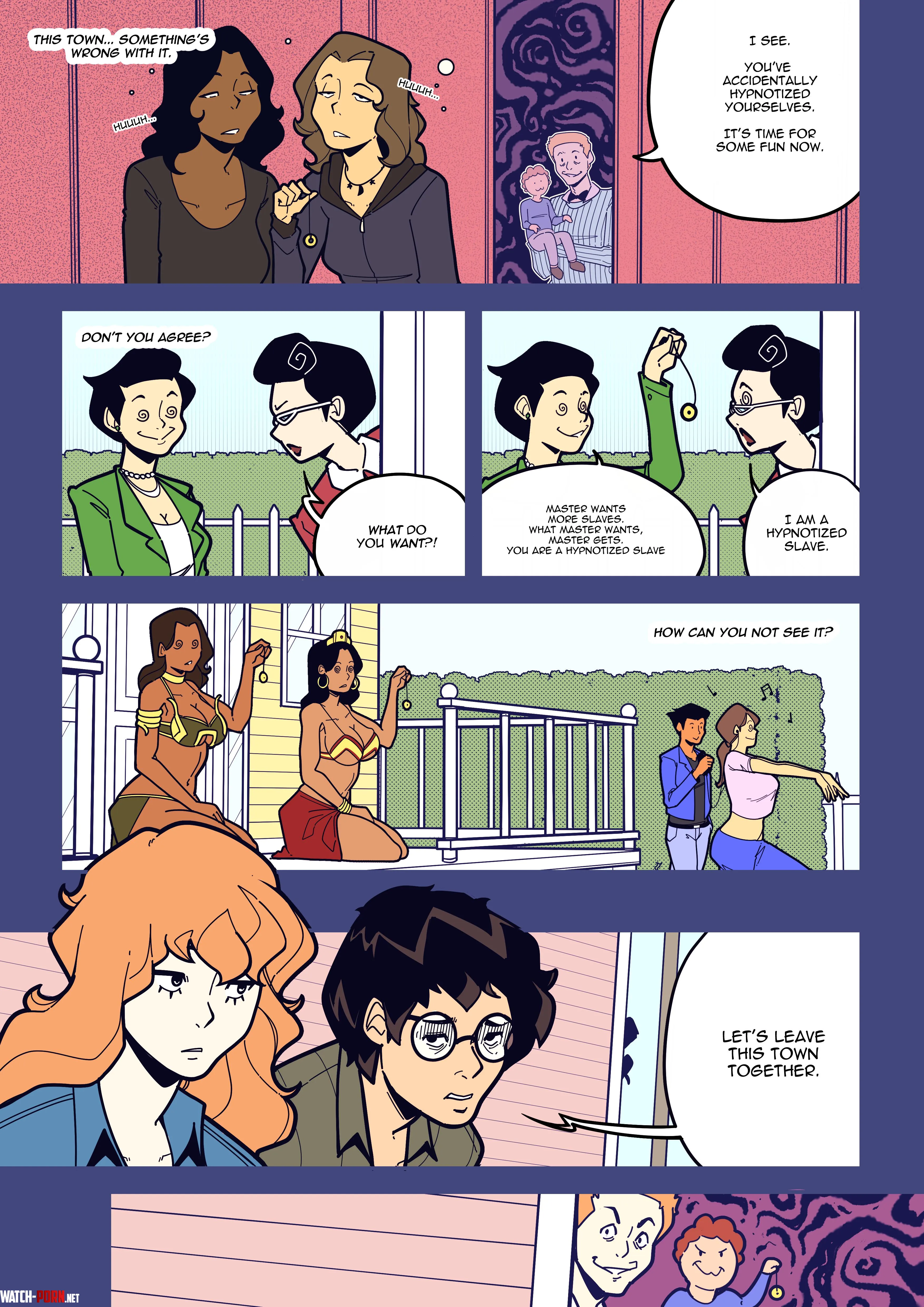 Something's wrong with this town (Art by Efalabrino) by Hypnothrowaway322