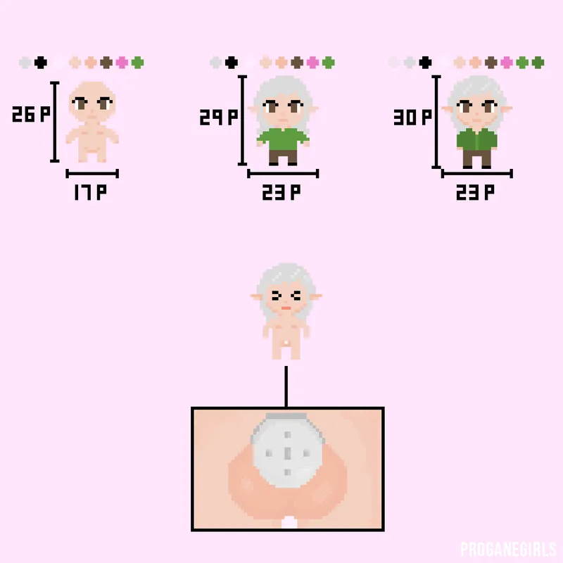 Thumbnail Locked in Chastity: Pixel Art Creativity Unleashed by profanegirls