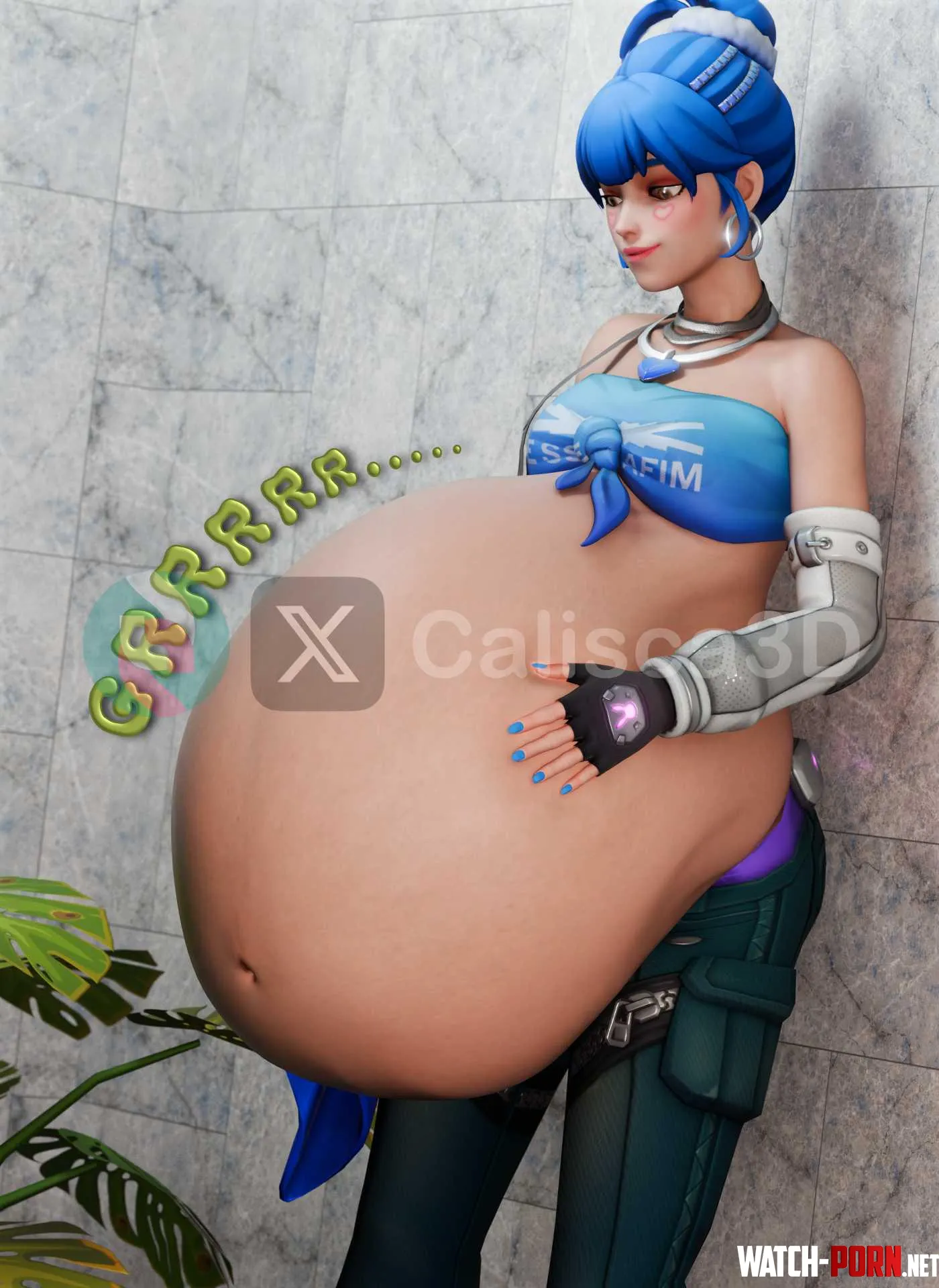 {Promo} Calisca3D Commission - D. va's Snack - Part 1 of 2 by Calisca3D