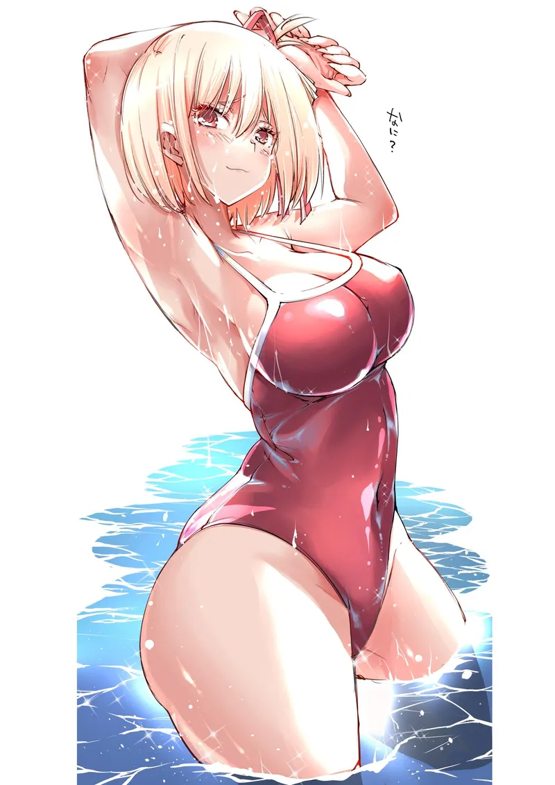 Thumbnail Chisato's Swimsuit Stretch - Csxc's Artistry Revealed