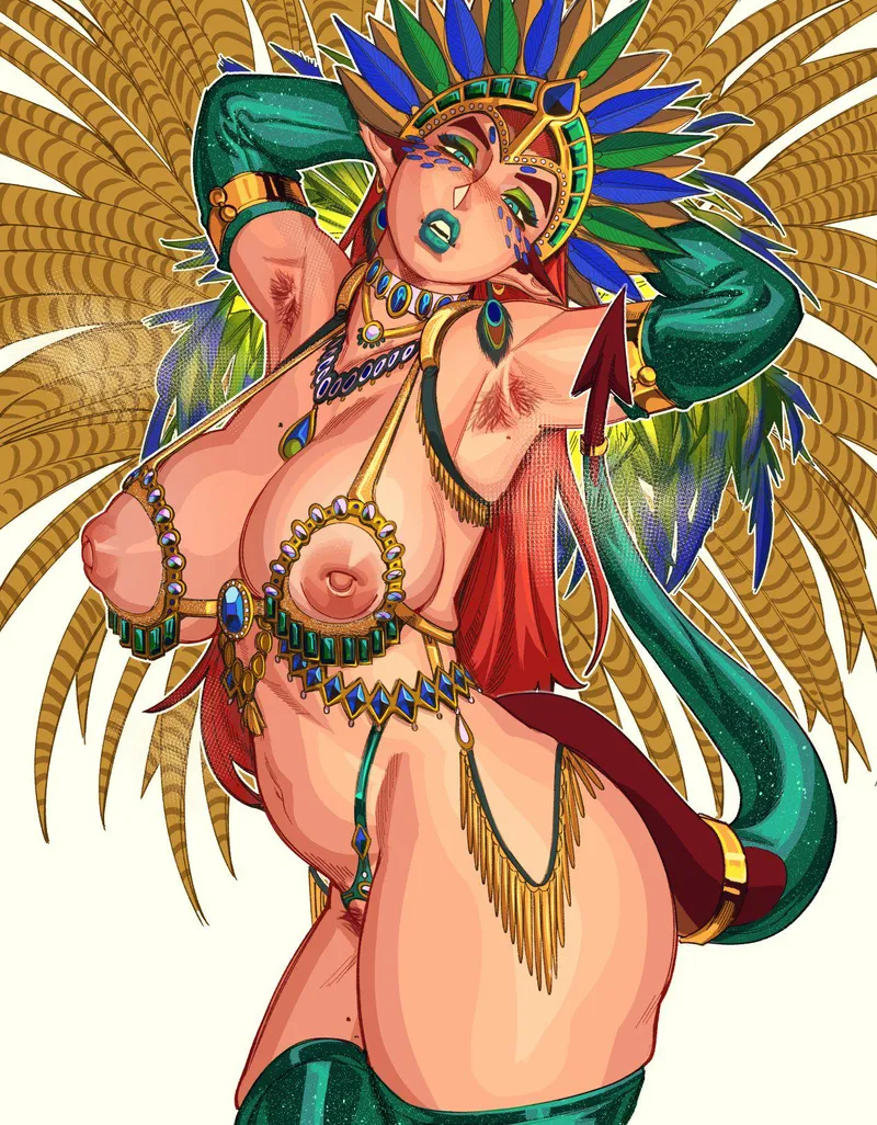 Thumbnail Feliz Carnaval by Nastacic: Festive Monster Girl Revelry by Useful_Cartoonist_20