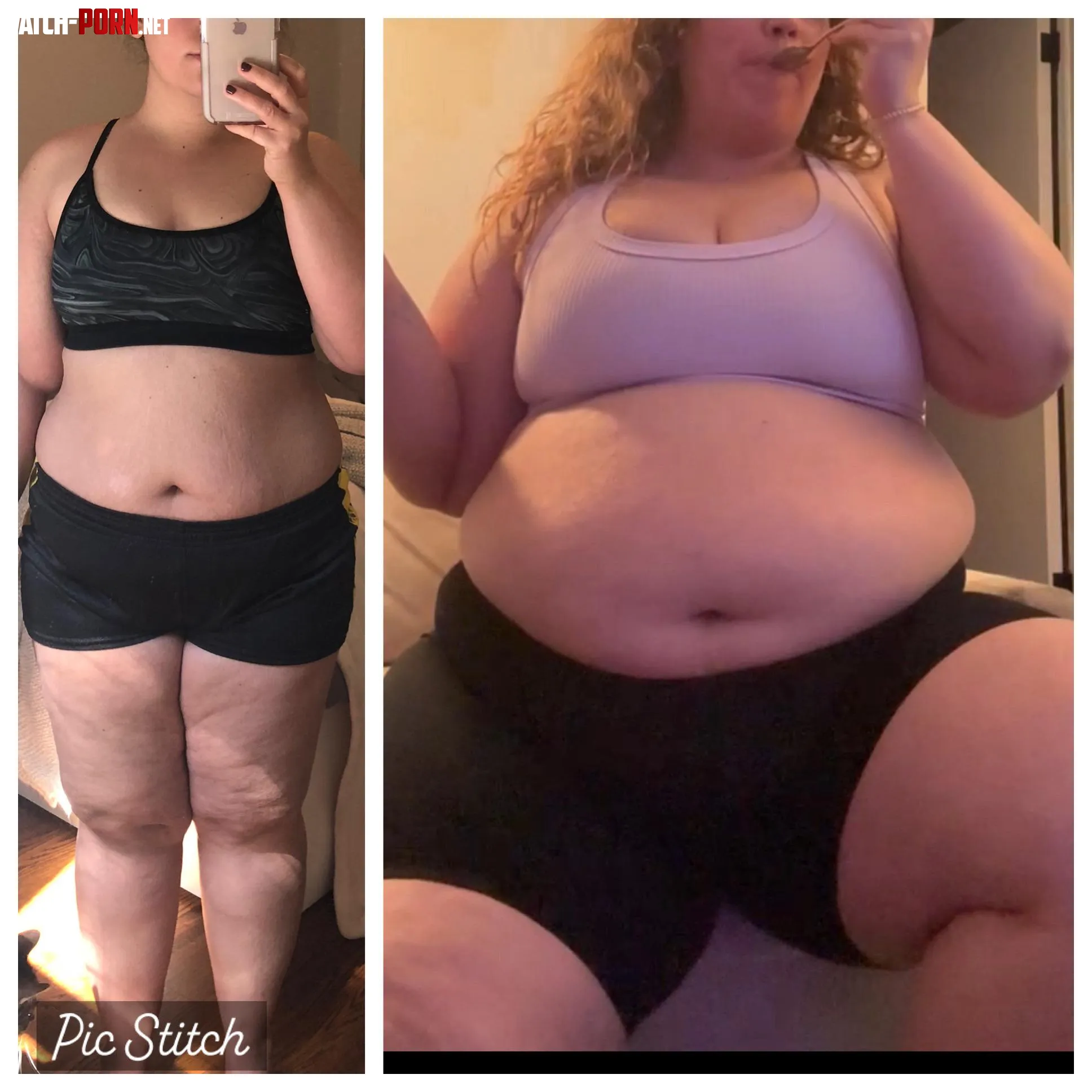 It took more than a single piece of cake to pack on this much… by ChubbyChelsie