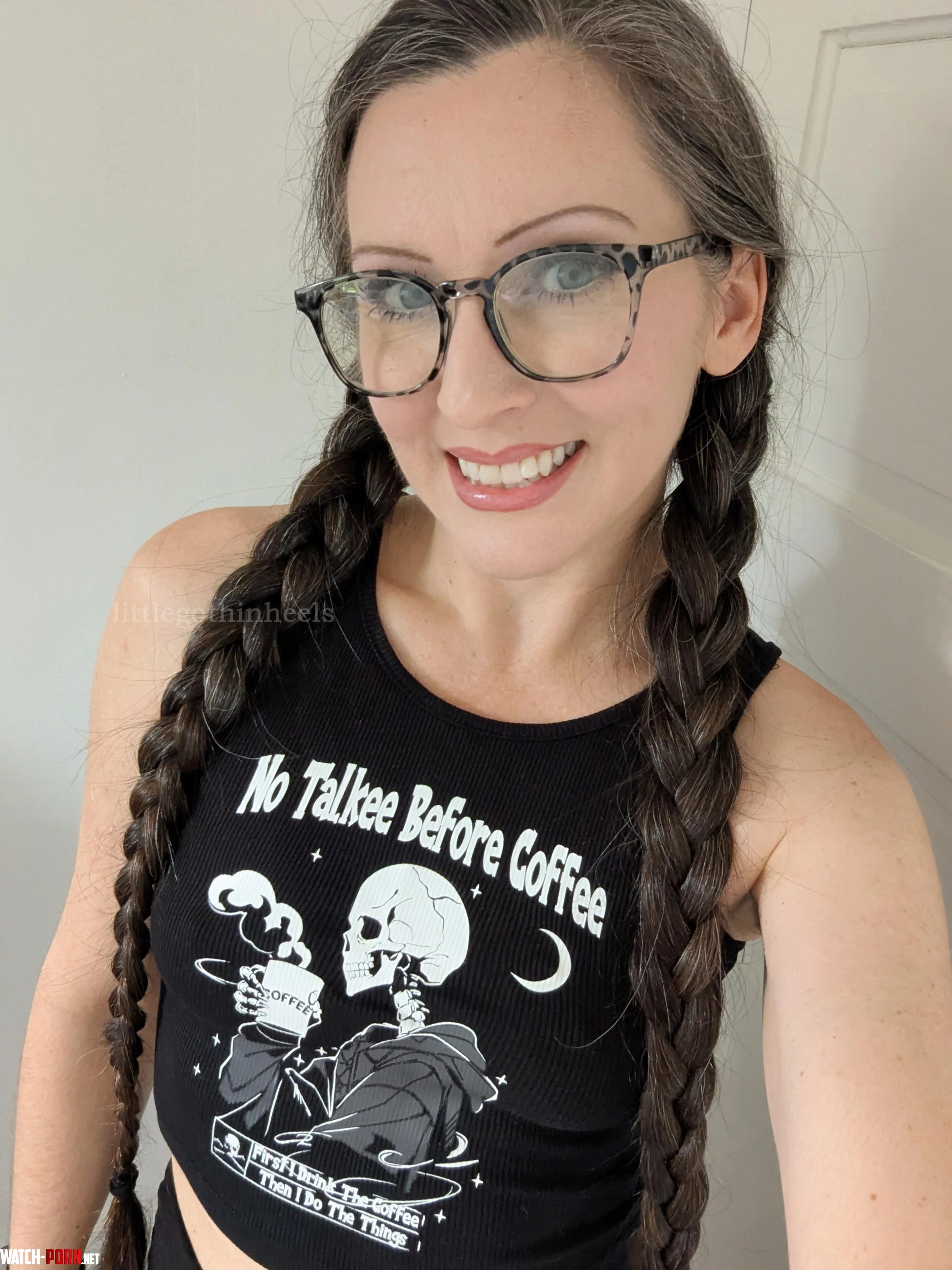 Super long pigtail braids by littlegothinheels