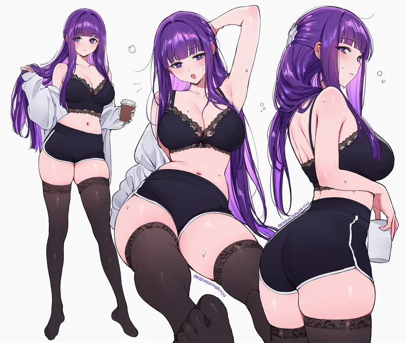 Thumbnail Discover xSaviour_N's Fern from Sousou no Frieren in Thighdeology