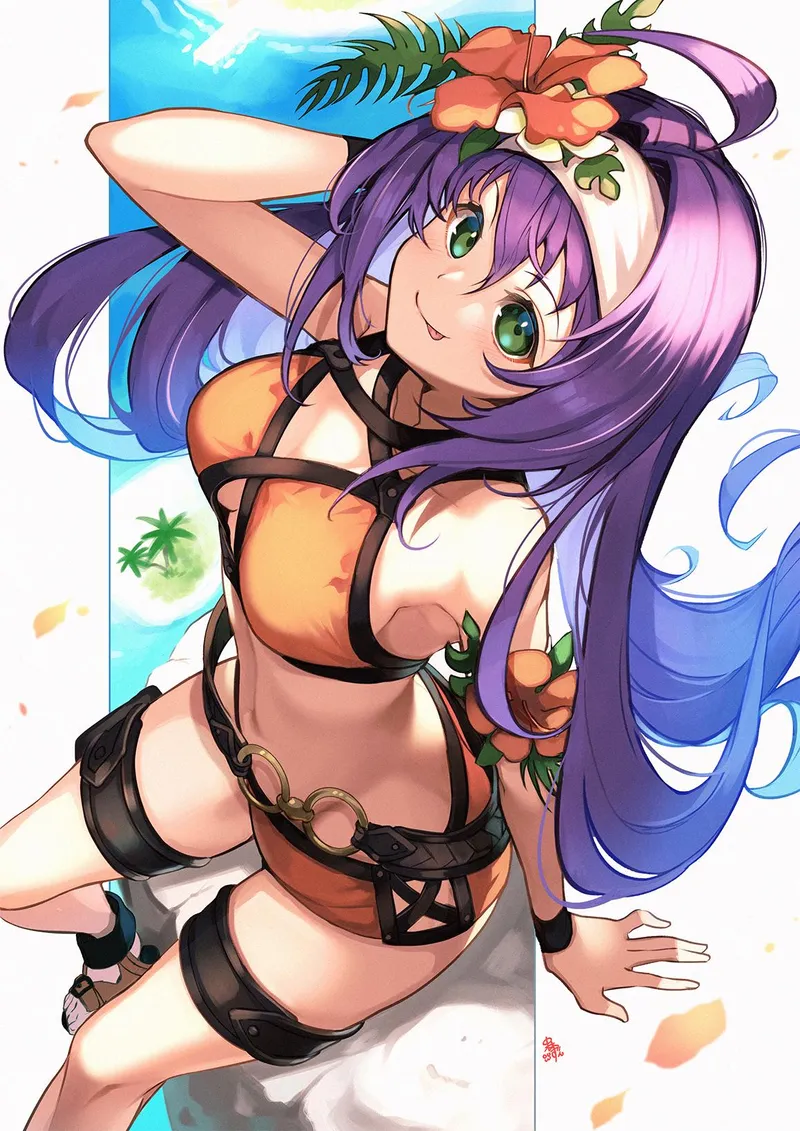 Thumbnail Keyblade_Yoshi Reveals Mia's Bikini [Fire Emblem] | animemidriff