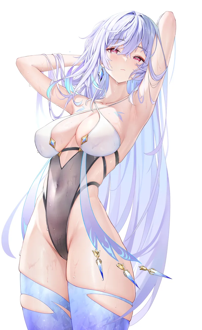 Thumbnail Skirk's Relishable Look in Genshin Impact by elegantloveglimmer