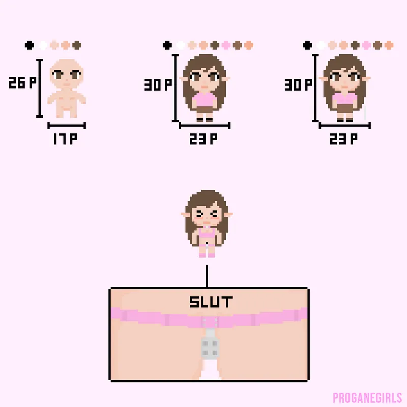 Thumbnail Cute vs. Sultry: Expressions in Pixel Art by profanegirls