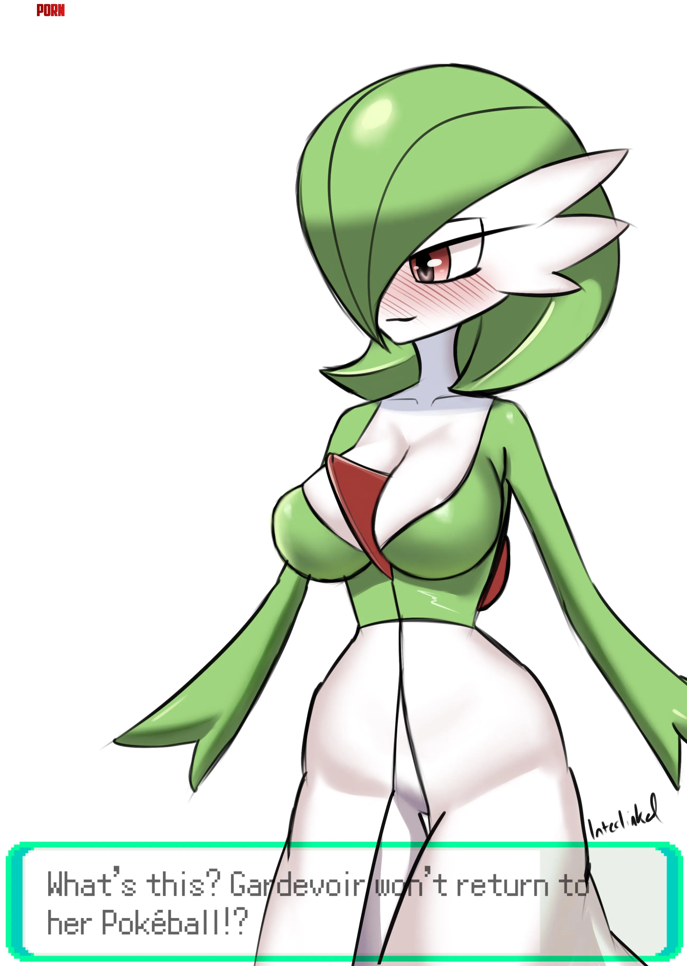 Gardevoir by me (InterlinkedArt) by interlinkedart