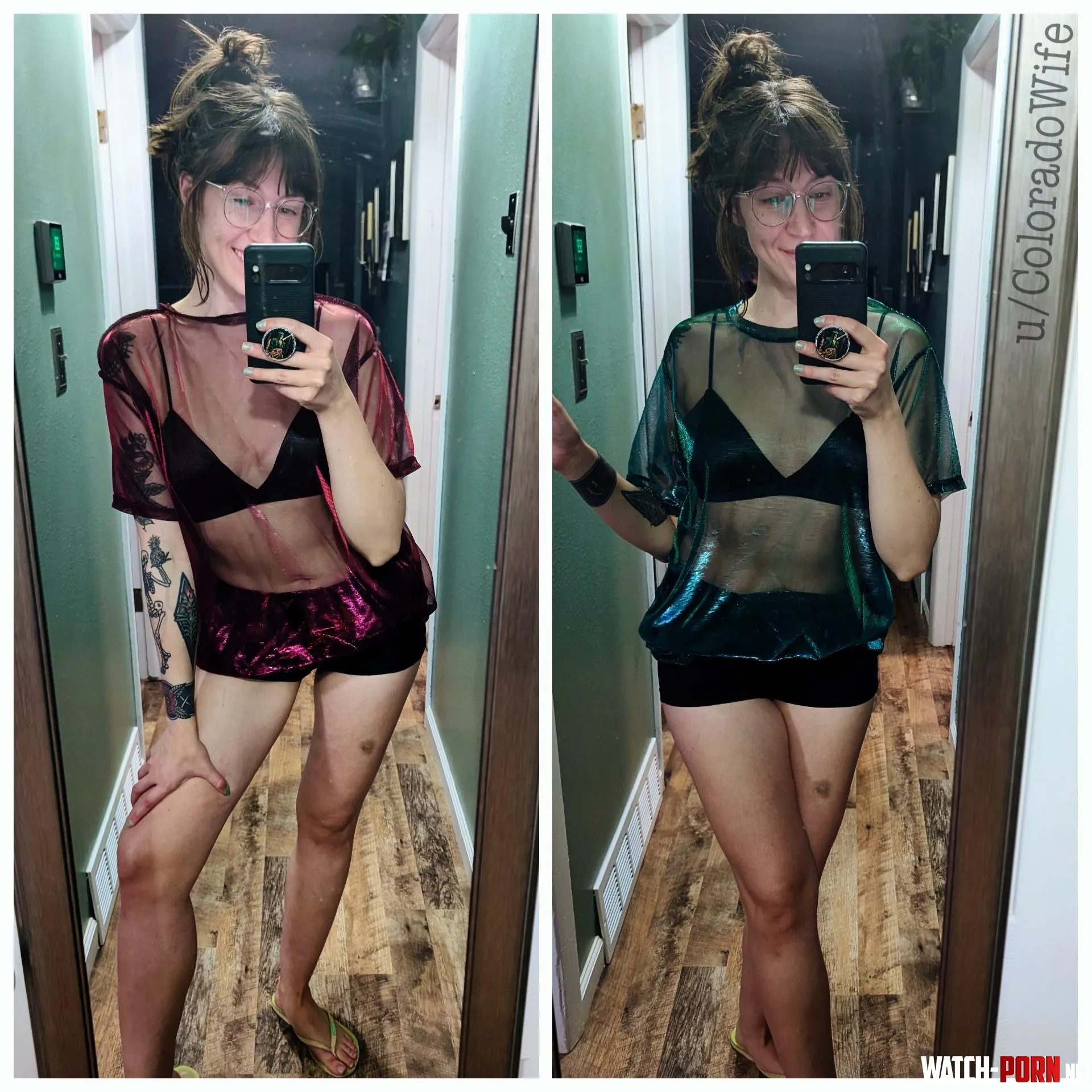Do we like the red or the green? by ColoradoWife