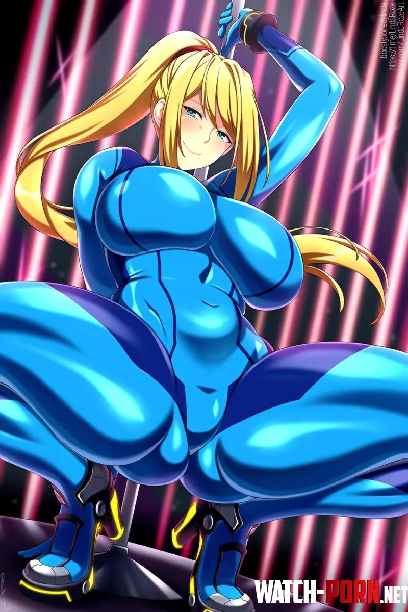 Samus pole dancing (lindaroze) by TrainYuri