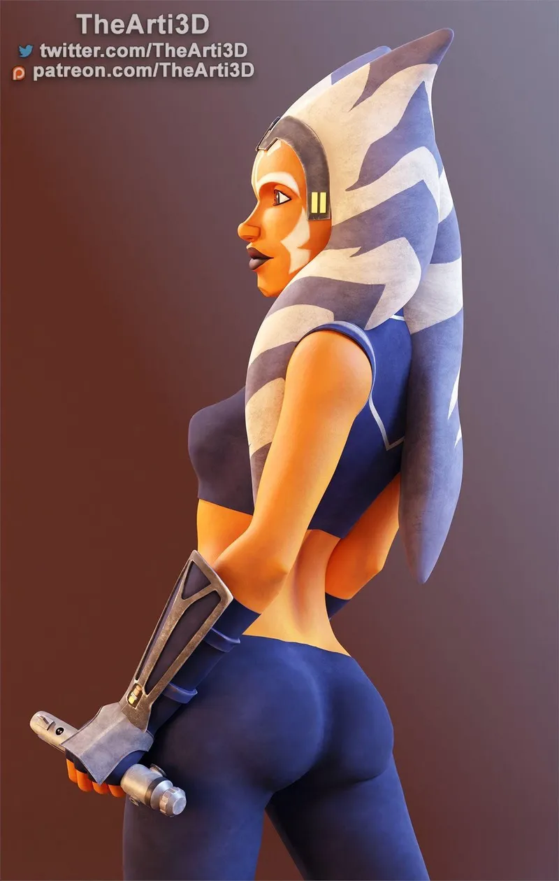 Thumbnail Pretty Ahsoka in 3D by Virtual-Donkey-5999 | starwarsnsfw