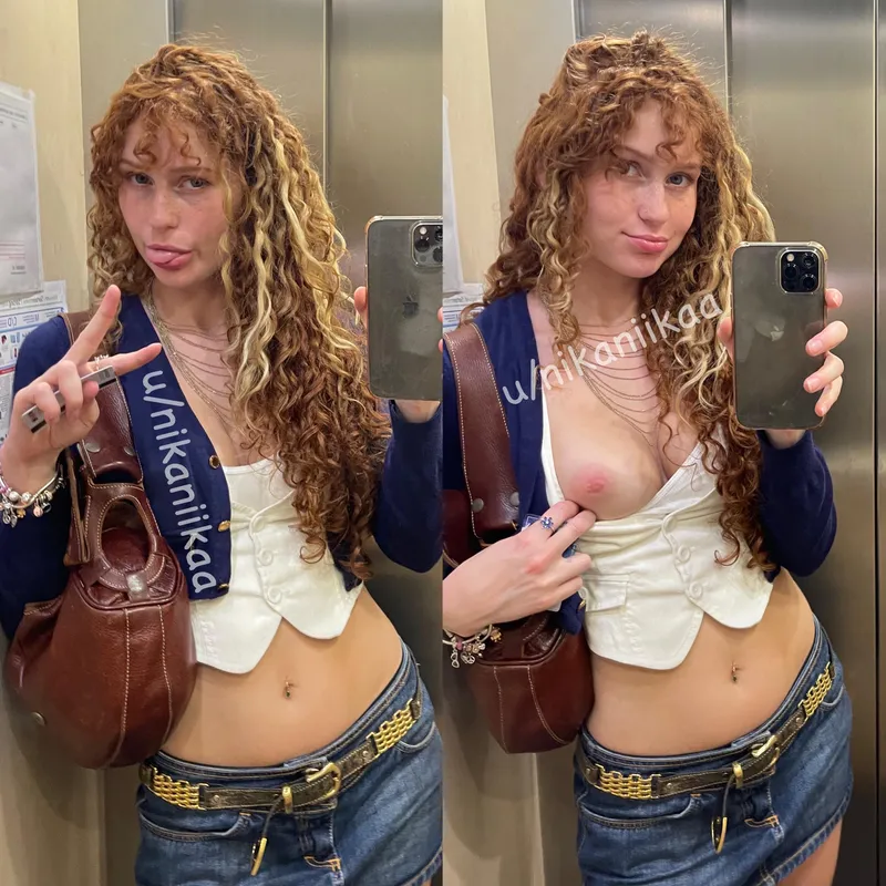 Thumbnail Elevator Adventures - Adorable Porn by Nikaniikaa