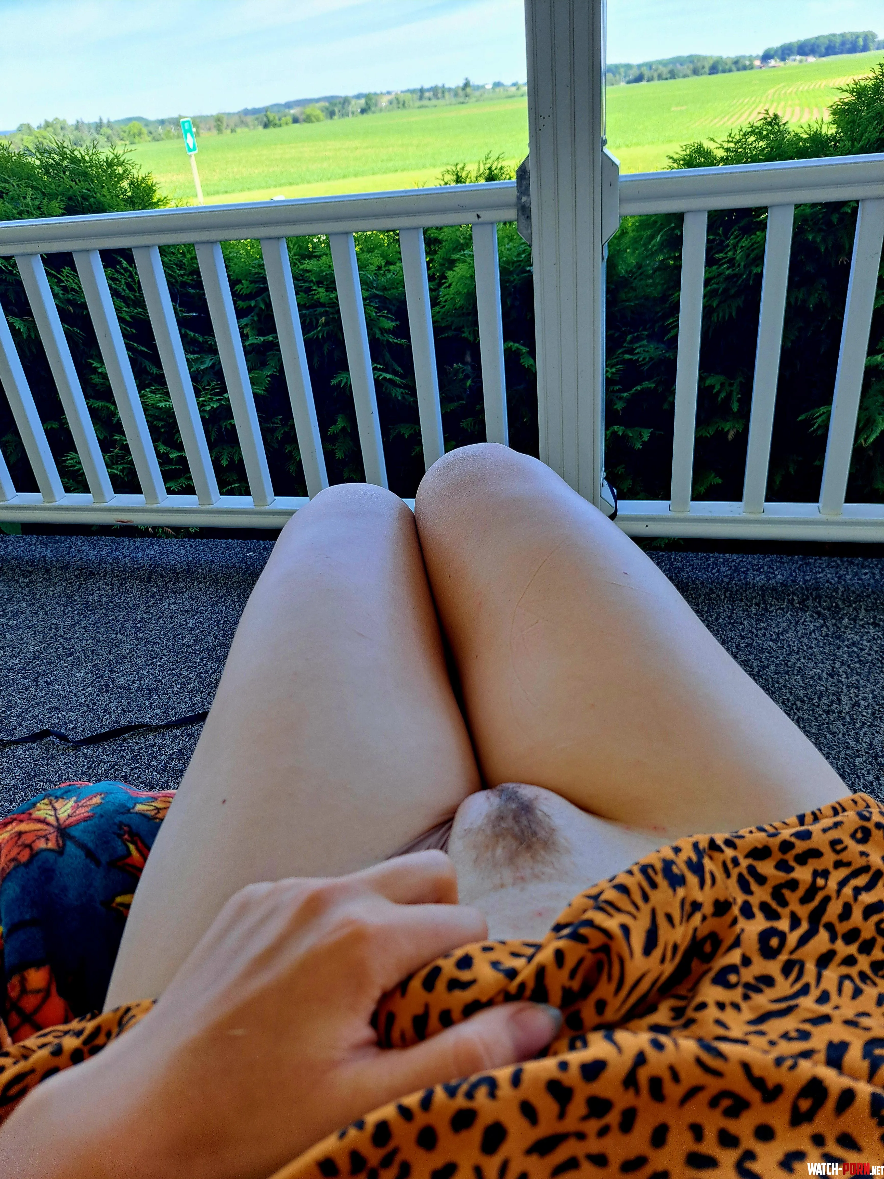 Beautiful morning view from my porch :) by Lana-Next-Door