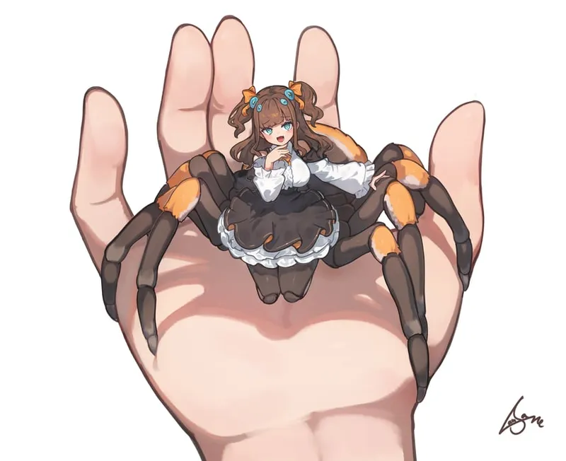 Thumbnail Adorably Small Arachne Unveiled by asap_pocki