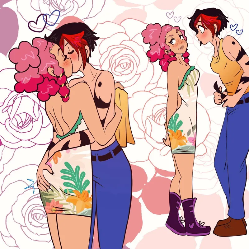 Thumbnail Enter Our Little Universe for a Flirtatious Yuri Adventure
