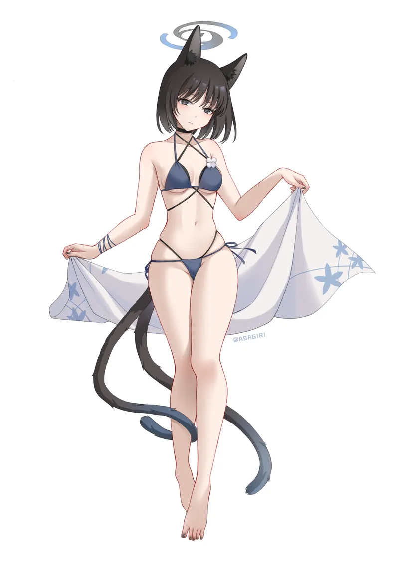 Thumbnail Dive into Swimsuit Fashion with Kikyou [Blue Archive] by marxsander2016