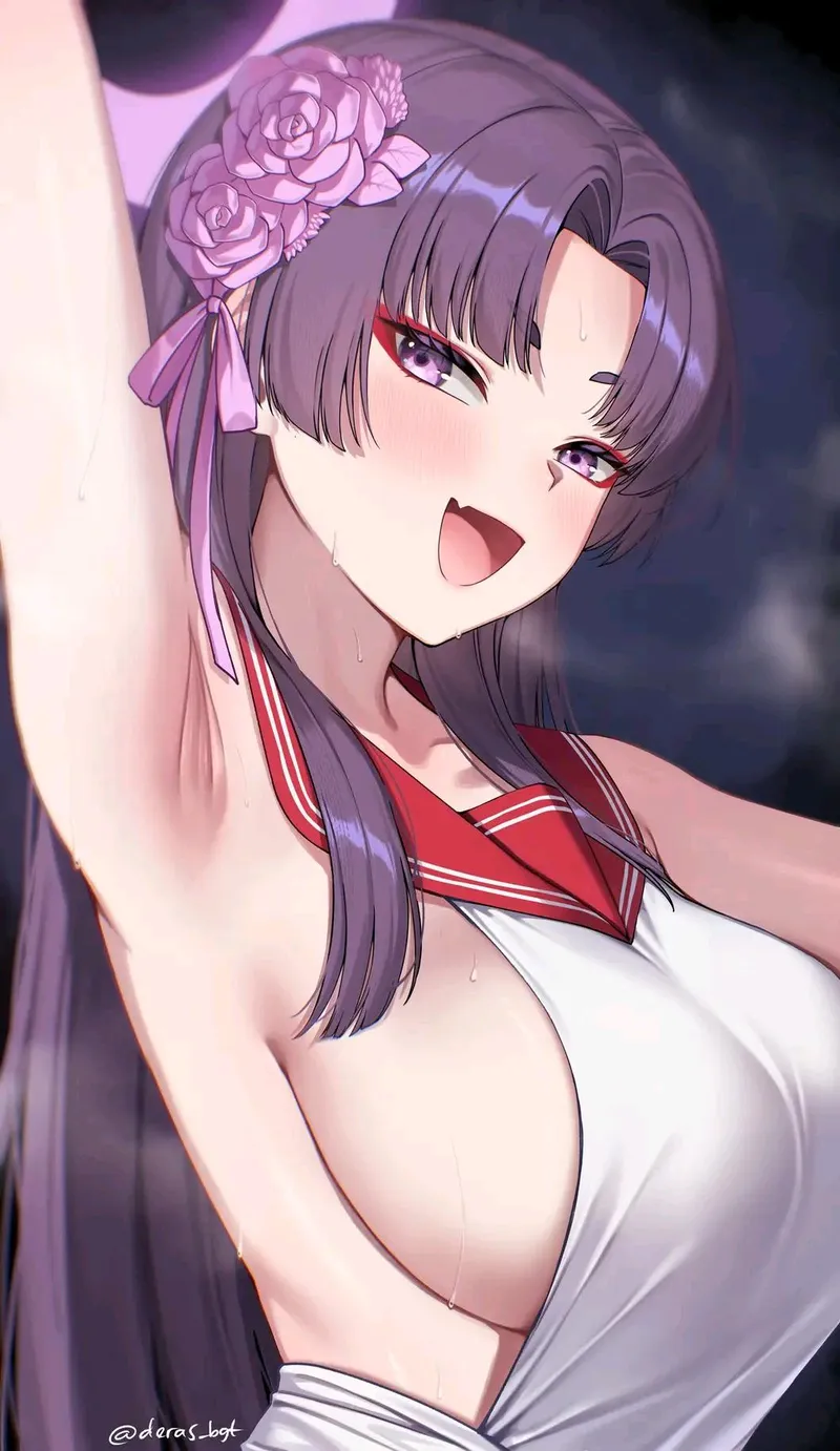 Thumbnail Yukari from Blue Archive: An Anime Armpit Review by konosubak