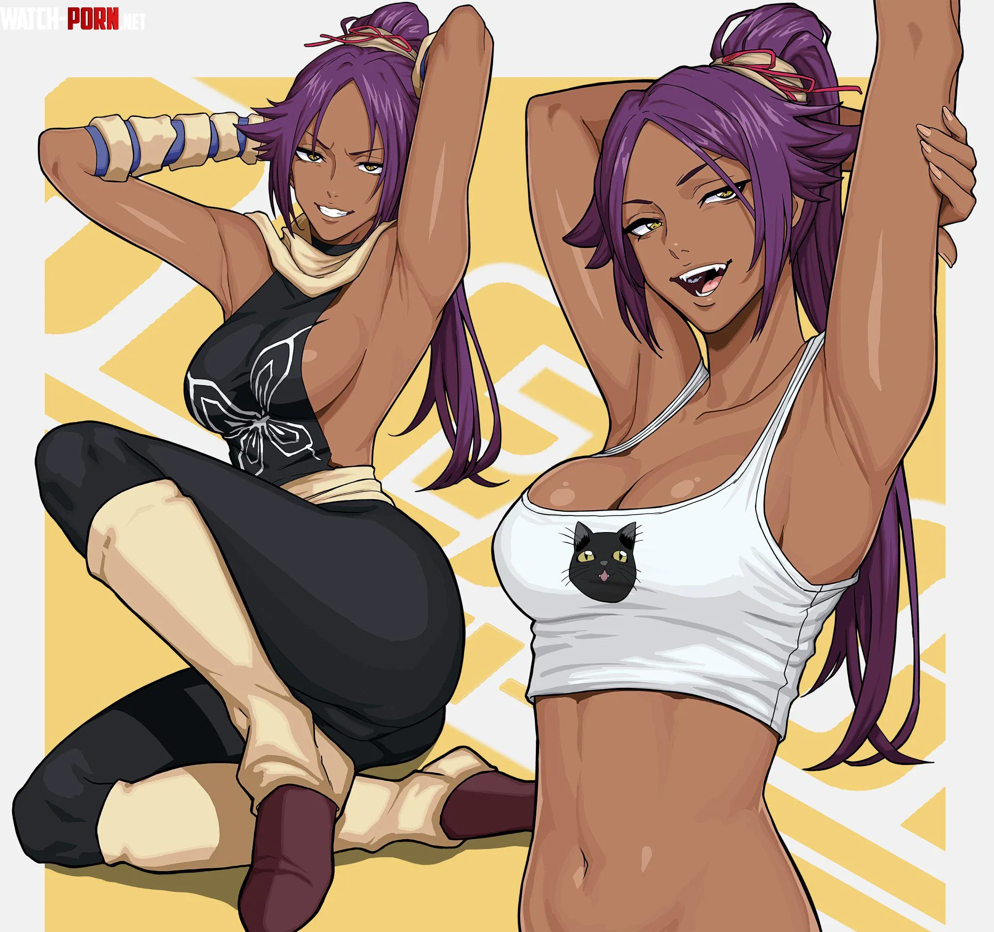 Fit Yoruichi [Bleach] (MikeyPieArt) by A_MASSIVE_PERVERT