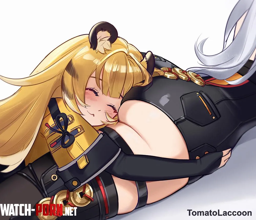 Jufufu loves her comfort place (TomatoLaccoon) by Faoovo