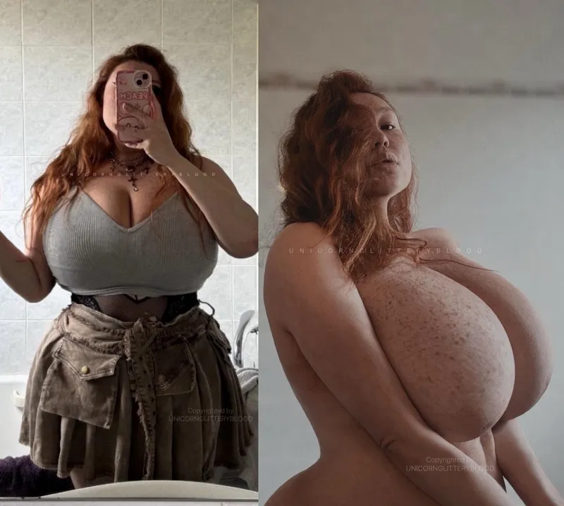 Thumbnail [OC] Are they huge enough to be tittyfucked twice a day? by Unicornglitteryblood