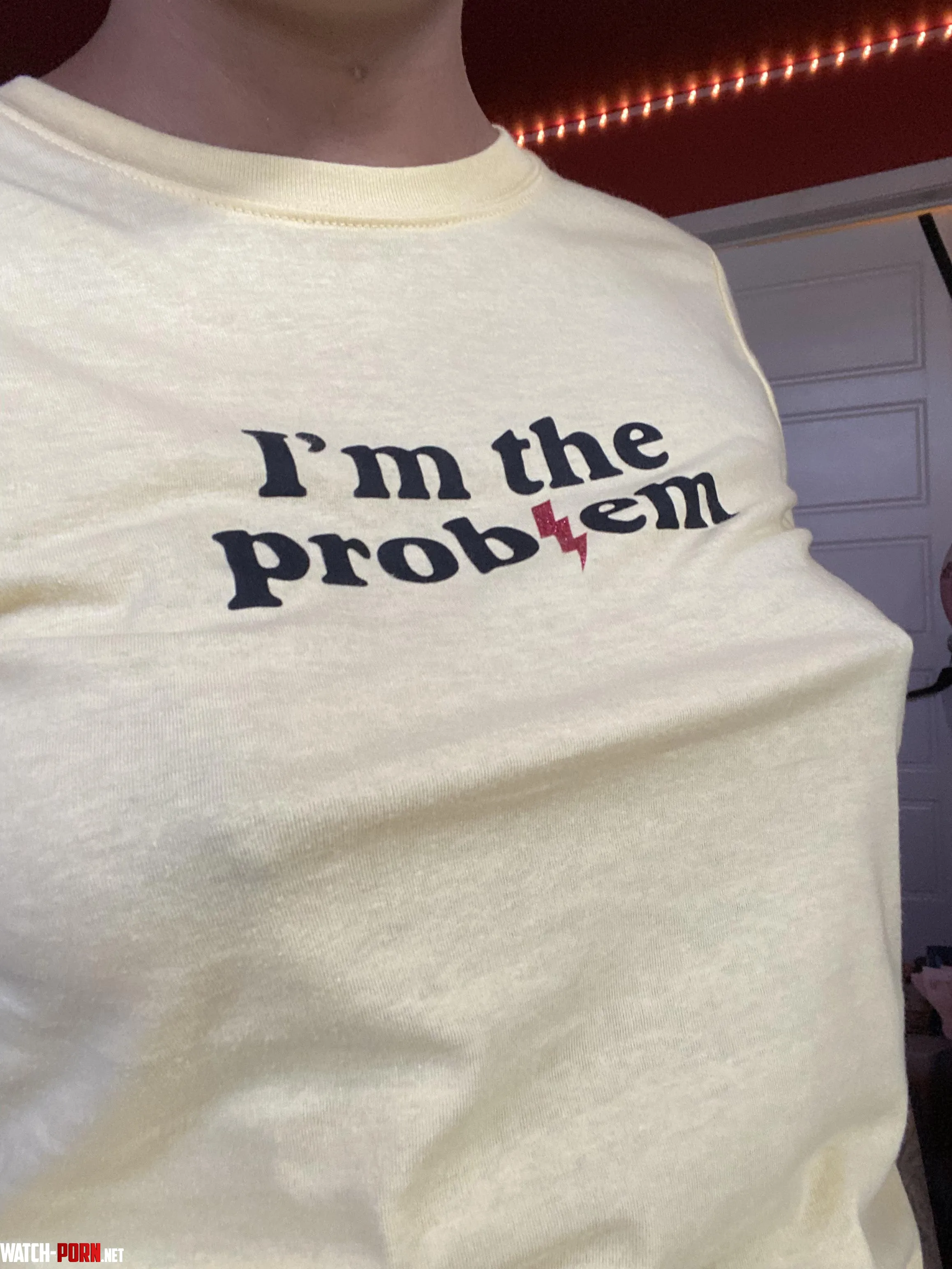 New shirt will be showing off tehehe tehehe by bonbonbuttercup