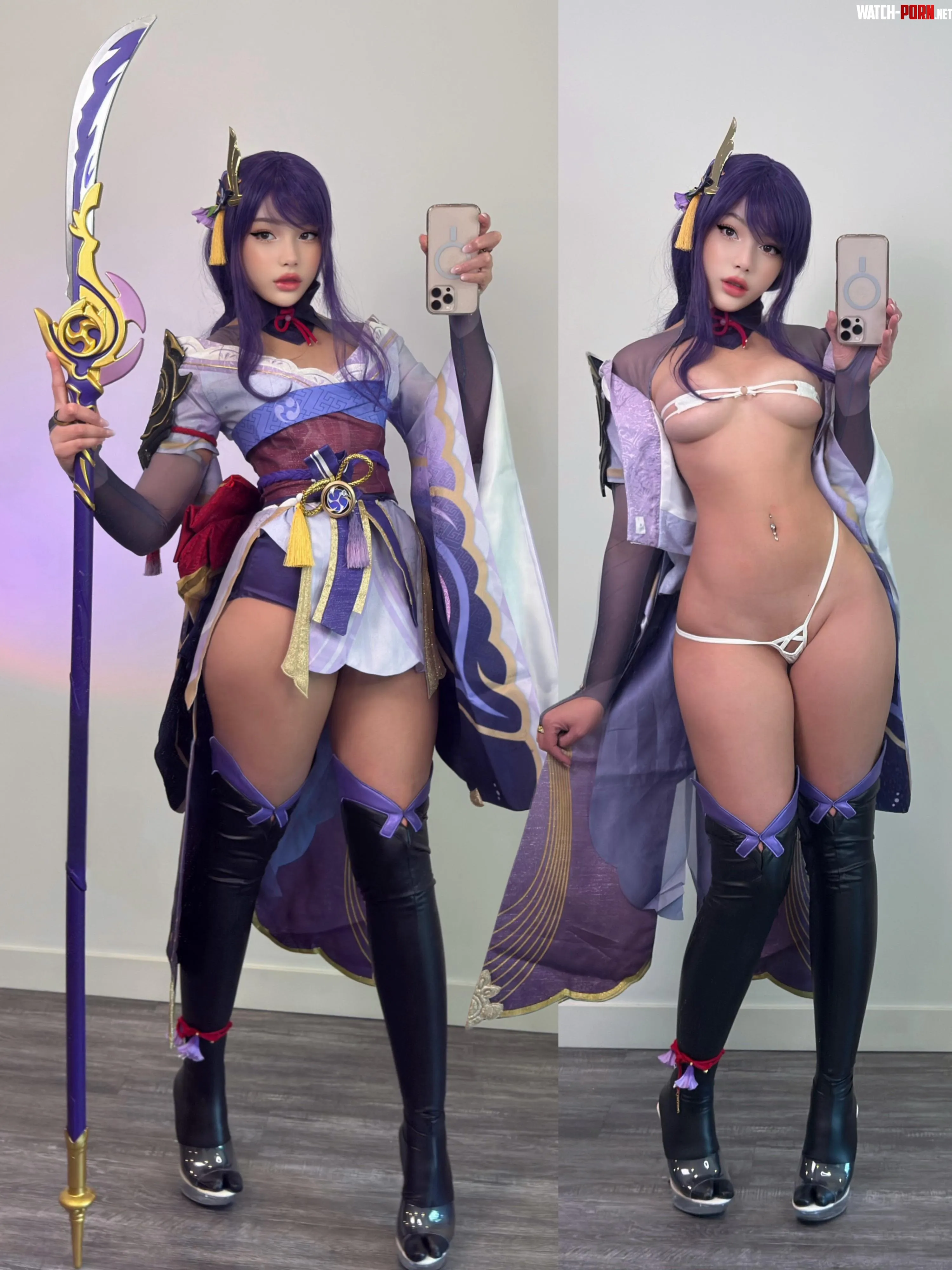 Raiden Shogun from Genshin Impact (strawbunnix) by strawbunnix