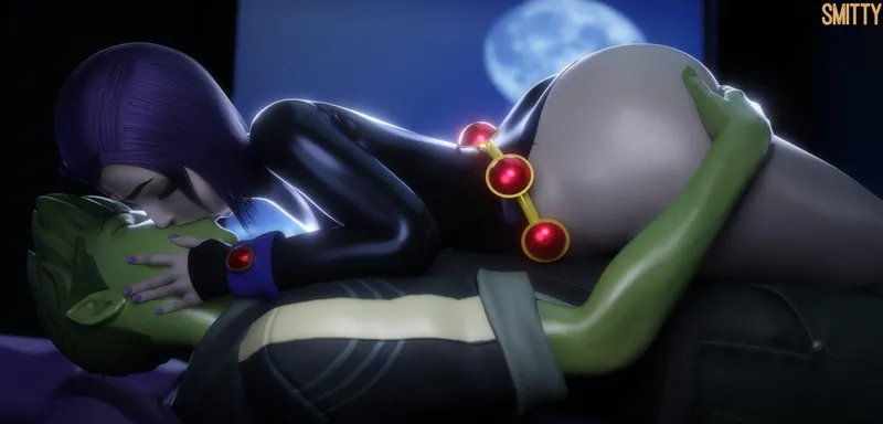 Thumbnail Raven x Beast Boy: A Teen Titans Comissioned Story