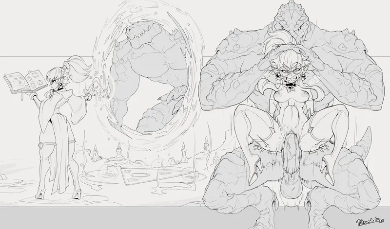 Thumbnail Mide's Summoning Gate Mishap: Potionaholic Chronicles by juan23_98
