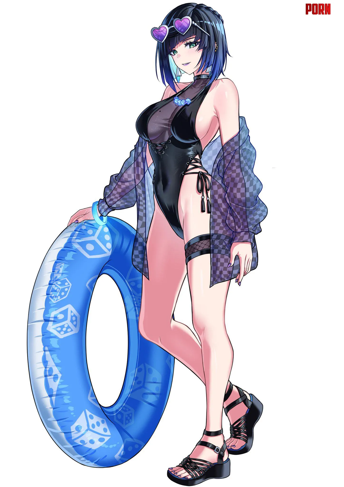Swimsuit Yelan [Genshin Impact] by A_MASSIVE_PERVERT