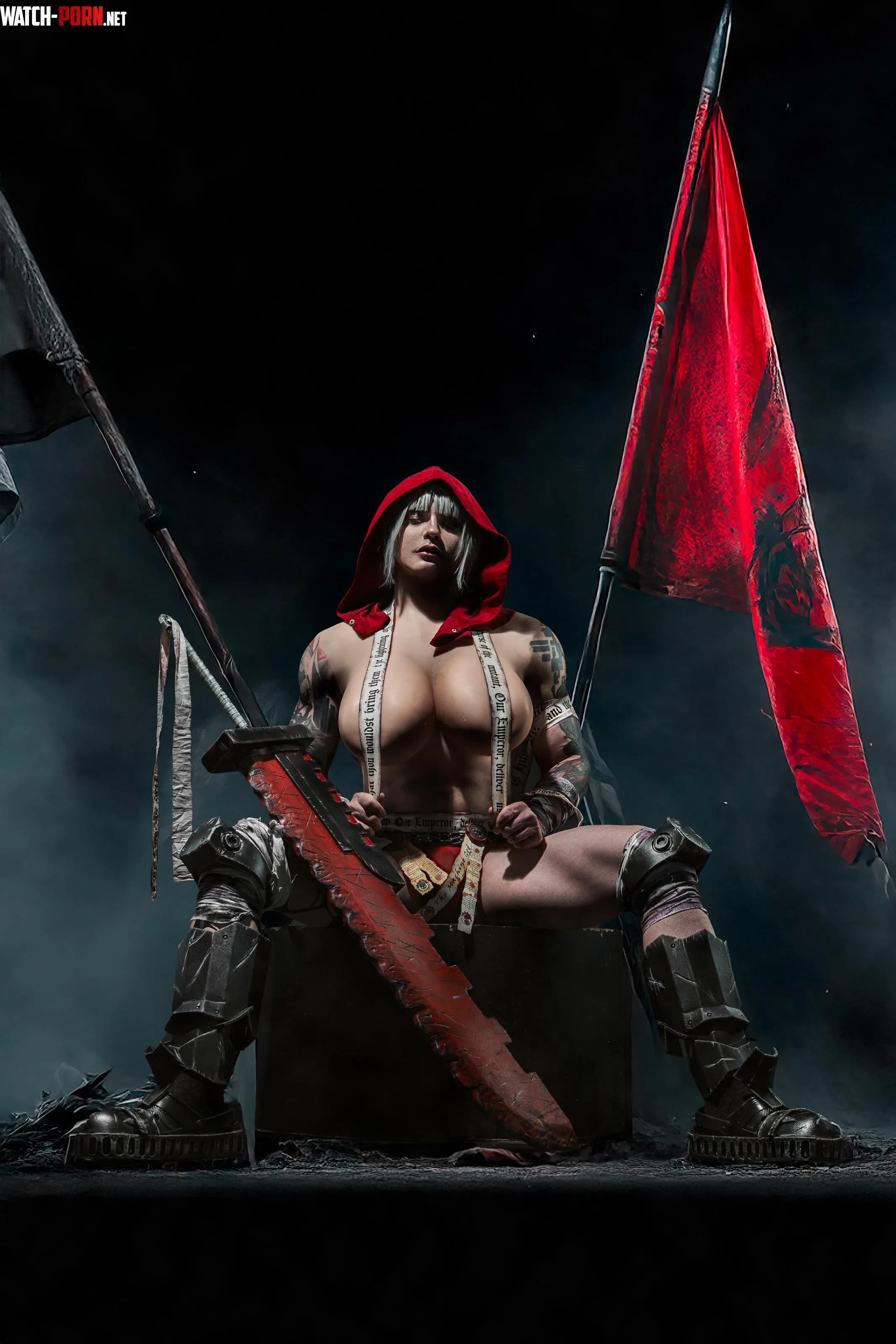 Sister of battle Warhammer cosplay by Frame by Embarrassed_Hand_693