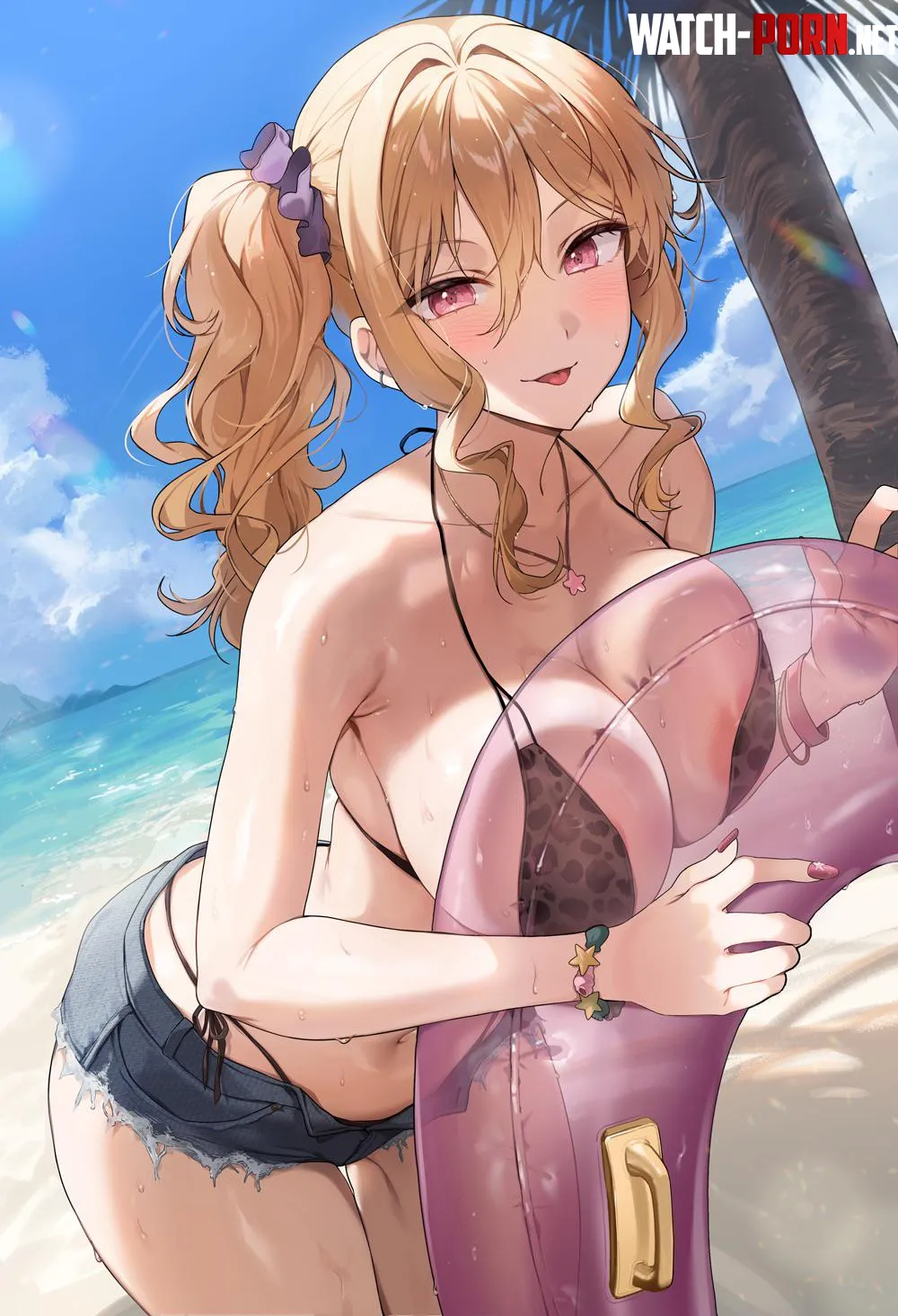 Swimsuit blonde by Silent_Steak_9540