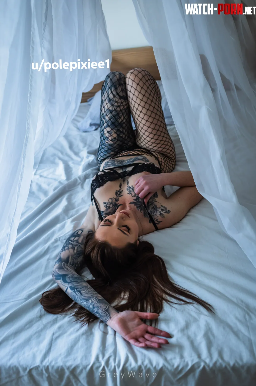 Fish net tights, tattoos or all of it? by polepixiee1