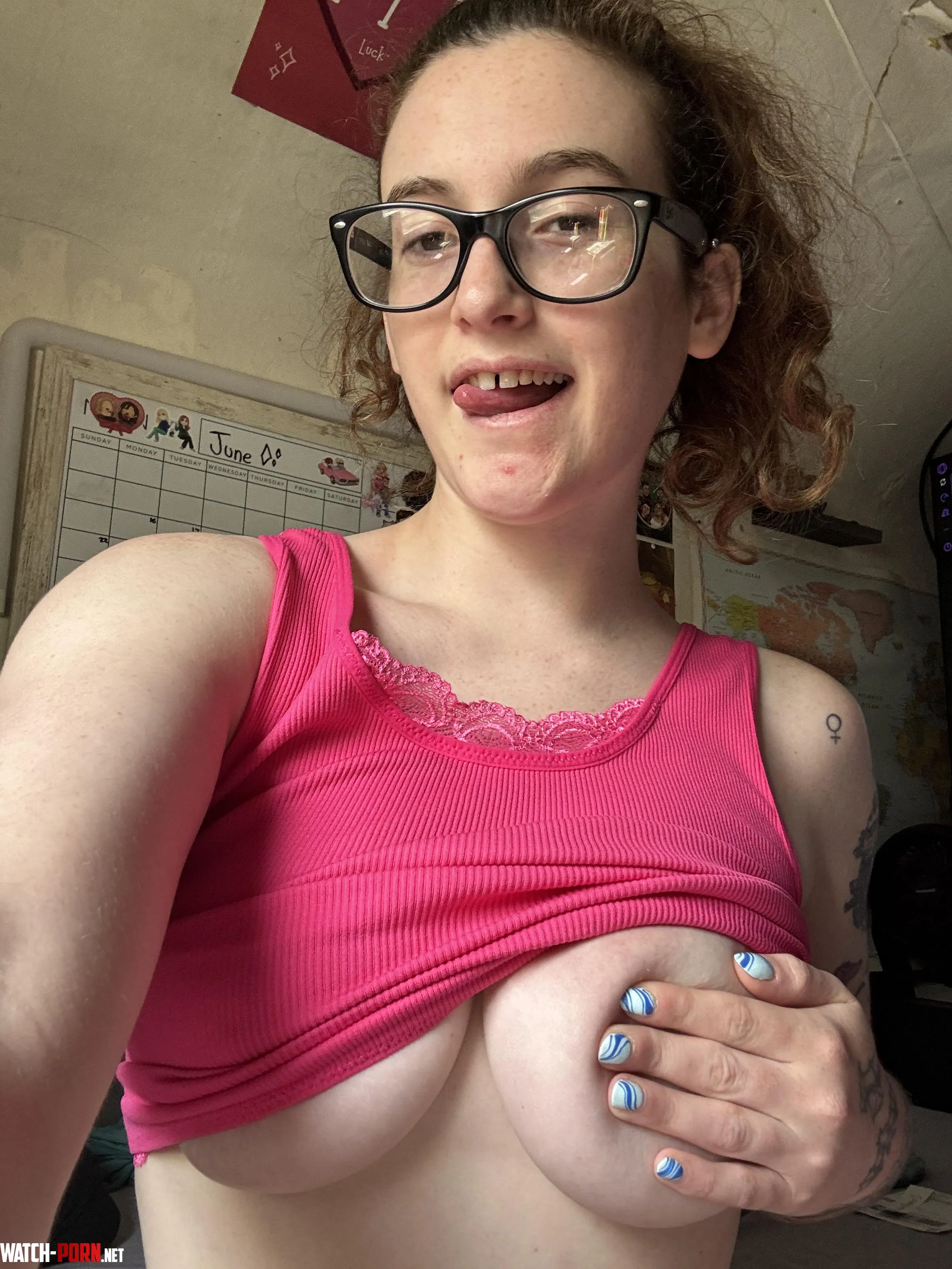 Does half a handbra count?🤭 by dreamygemma