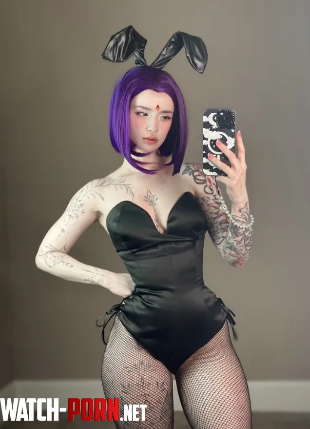 My Bunny Raven cosplay attempt from Teen Titans, hope u like it uwu by TheRealKhaleesiBB