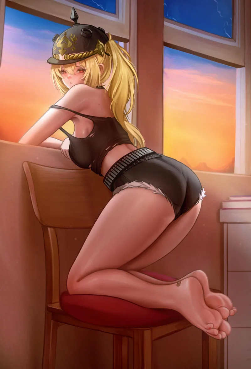 Thumbnail Luciana's Meaty Thighs from Zenless Zone Zero Exposed by Level-Ad5048 in thighdeology.