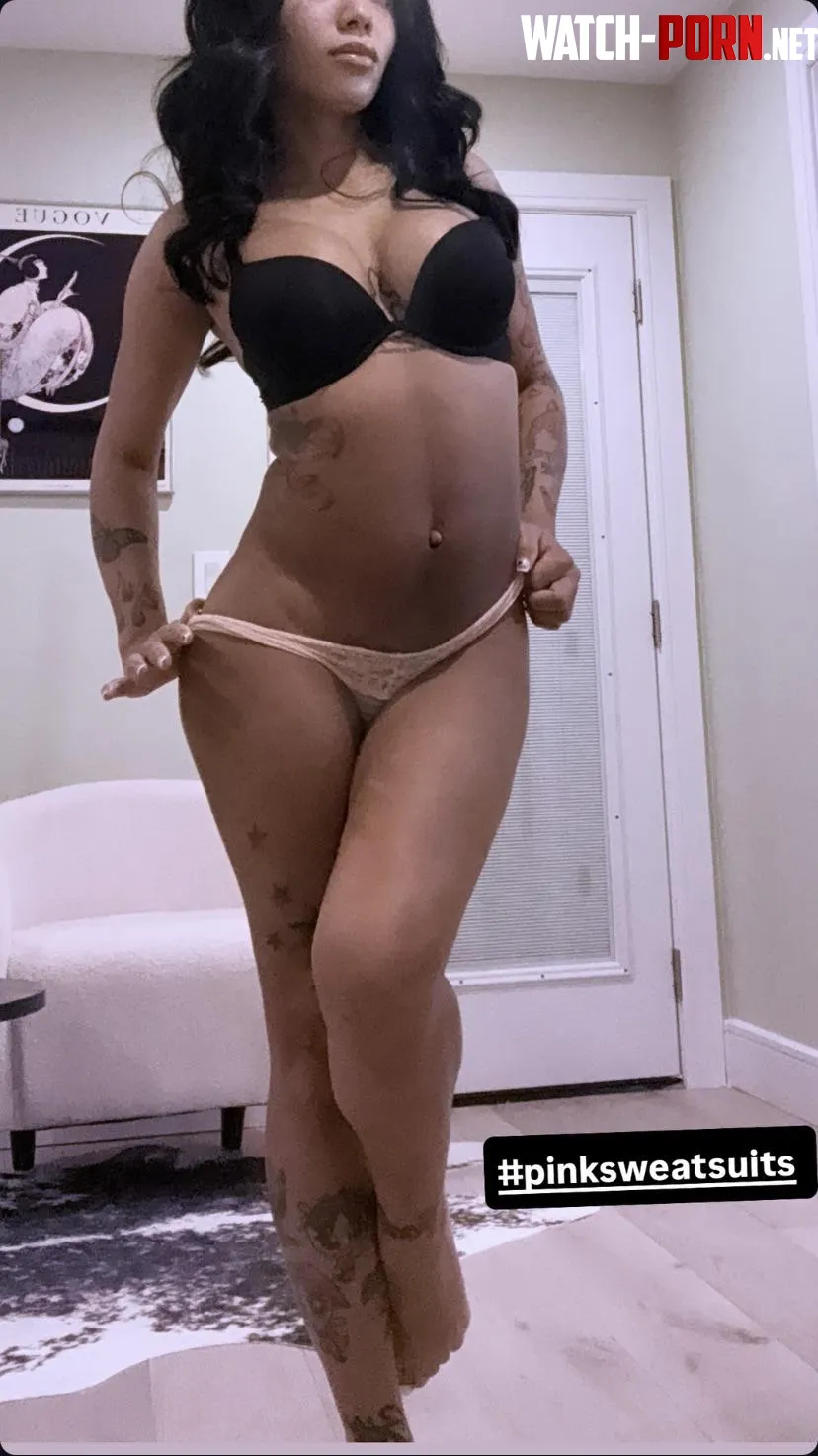 Coi Leray post pregnancy thickness by jbwhite9