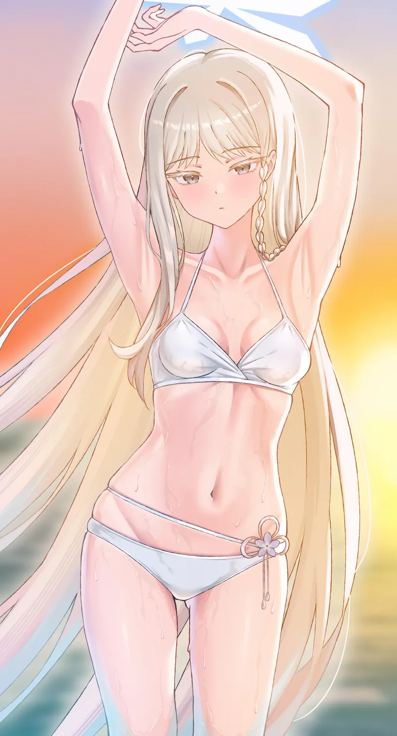Thumbnail Nagusa Revealed: A Blue Archive Armpit Delight | McKnight94 | animearmpits