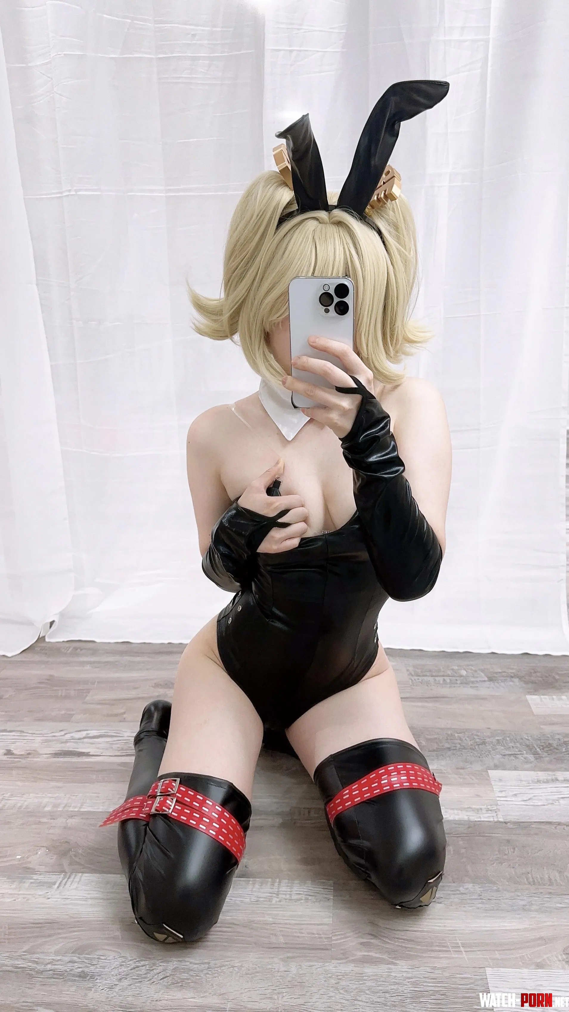 Burnice (ZZZ) as sexy bunny by bunnygirlmina by bunnygirl_mina
