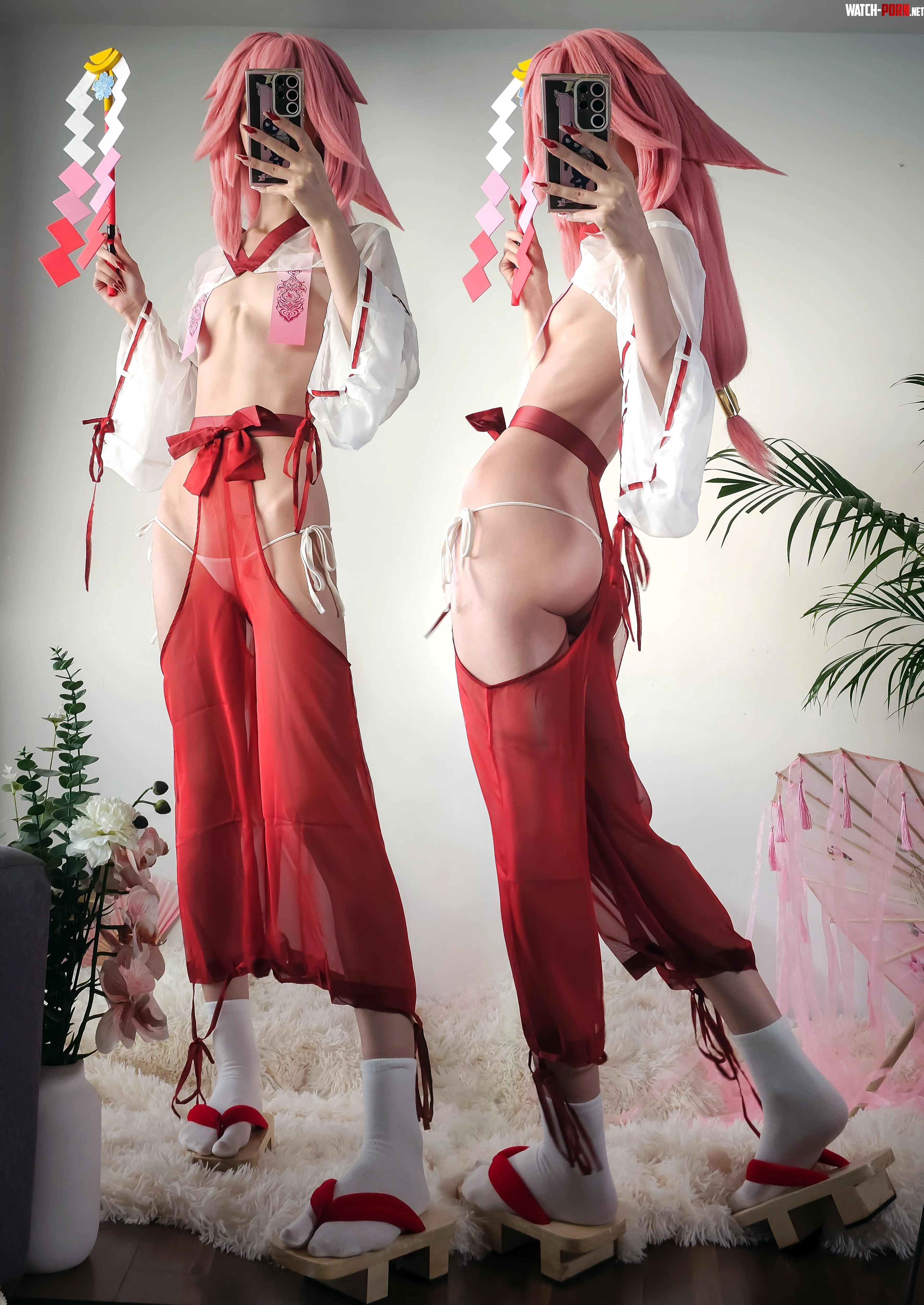 Yae Miko by LttlNymph by LttlNymph