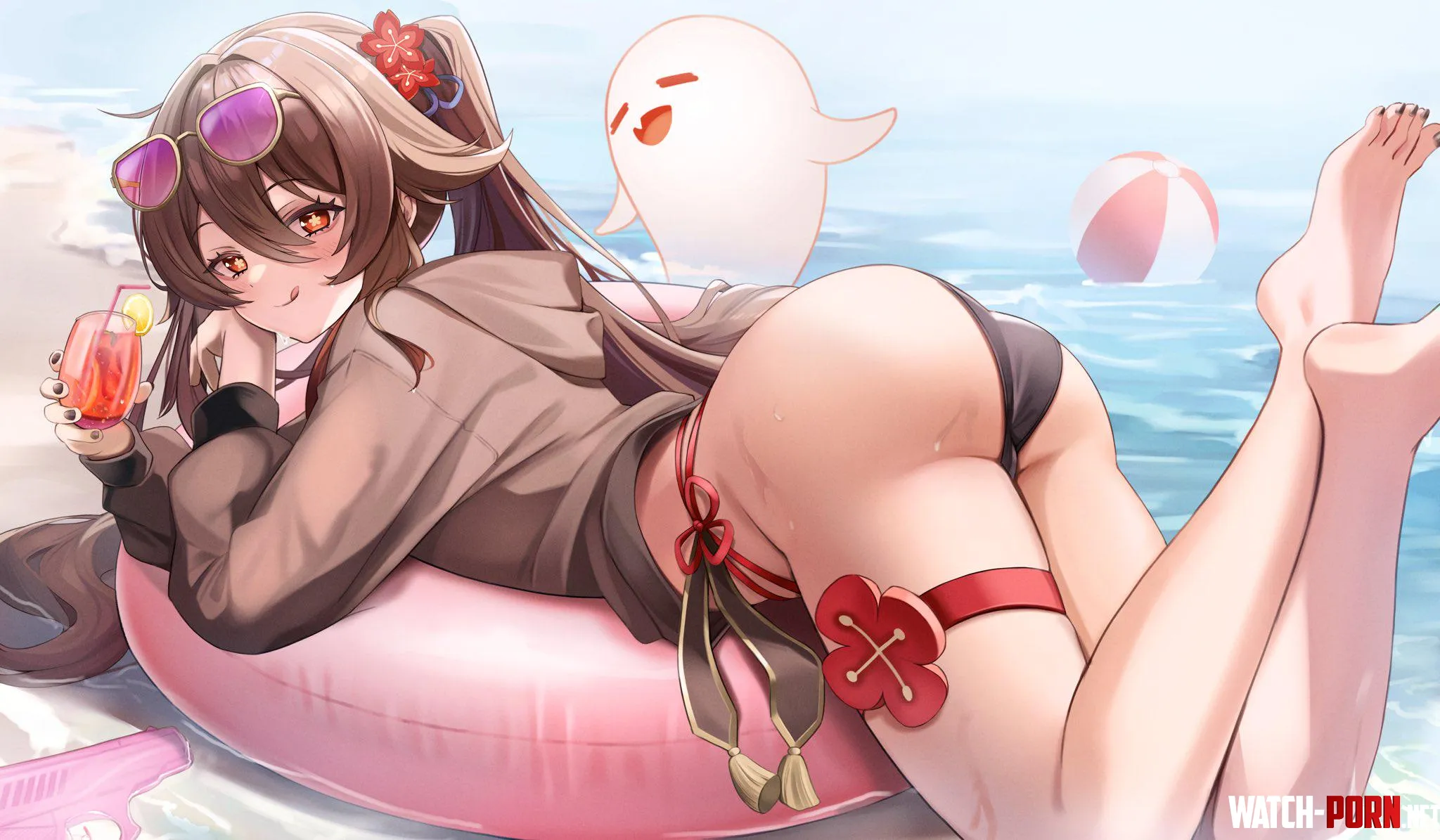 Summer Hu Tao by xSaviour_N