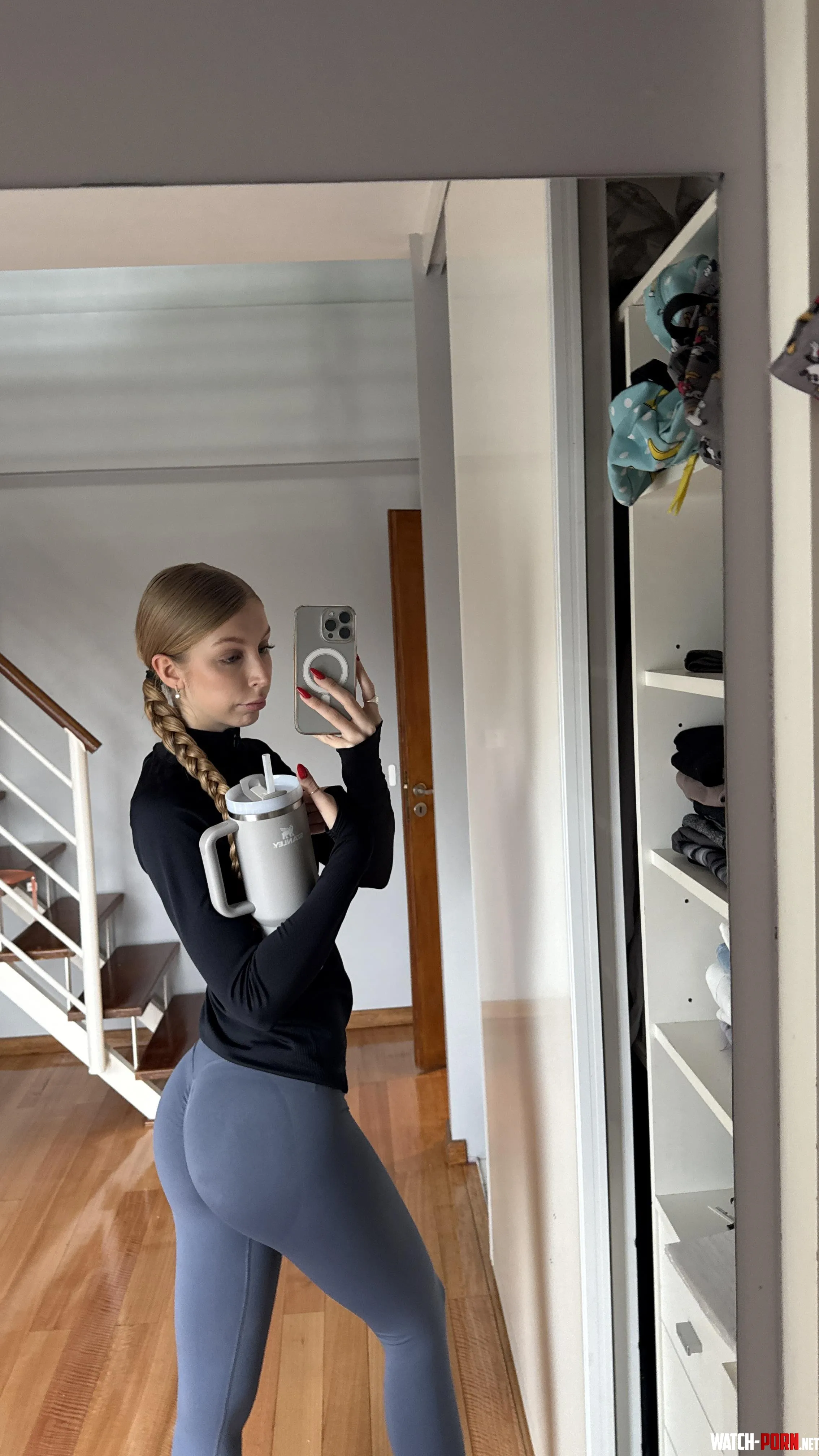 when you say hot girl in yoga pants, i want you to think of me by NovaPaintss