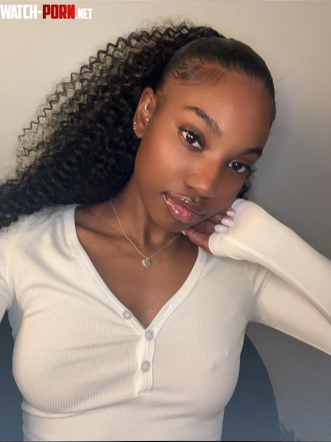 Love braless selfies by Medium-Recognition53