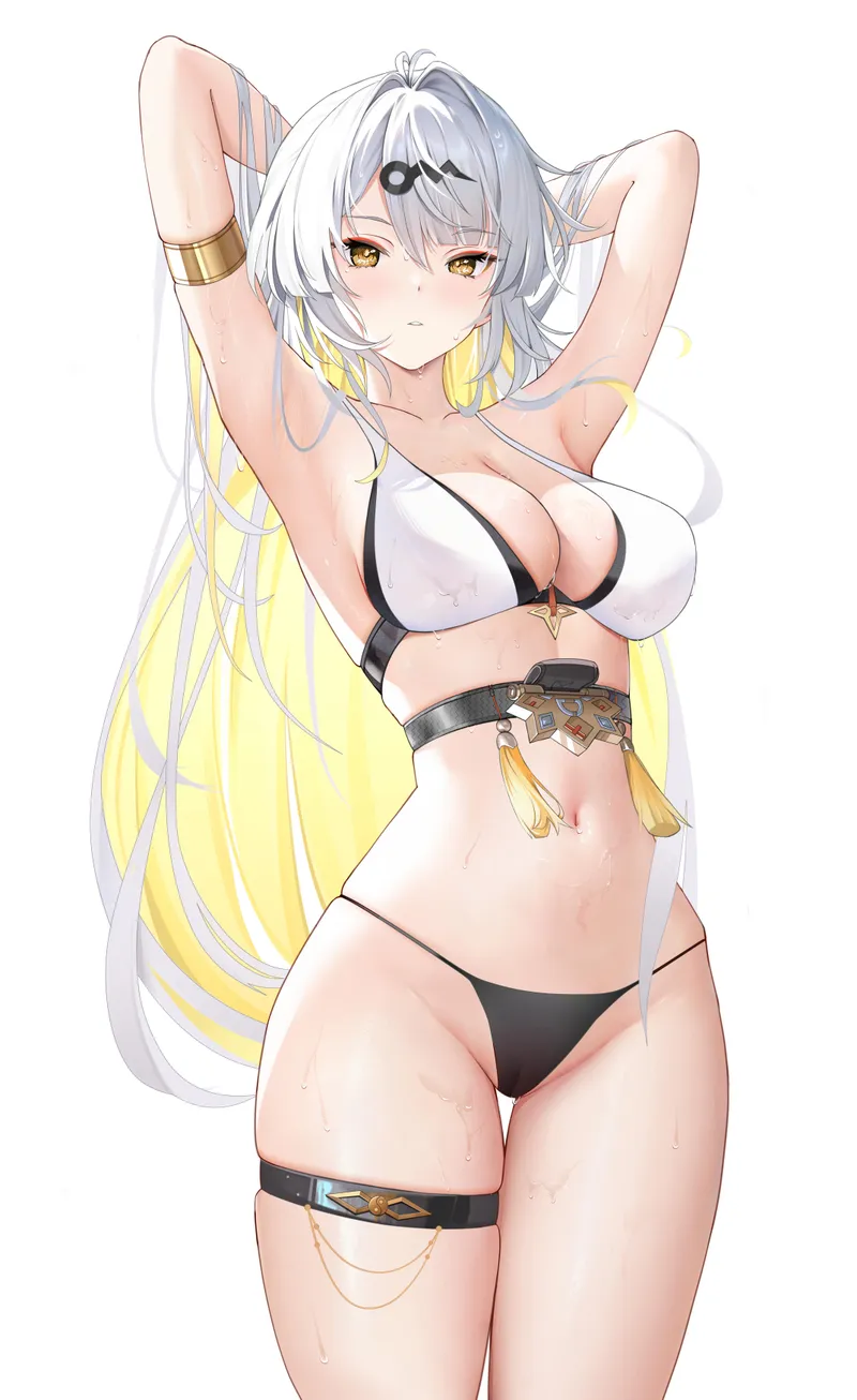 Thumbnail Swimsuit Yi Xuan Stretching: A Sensual Swimsuit Hentai Delight