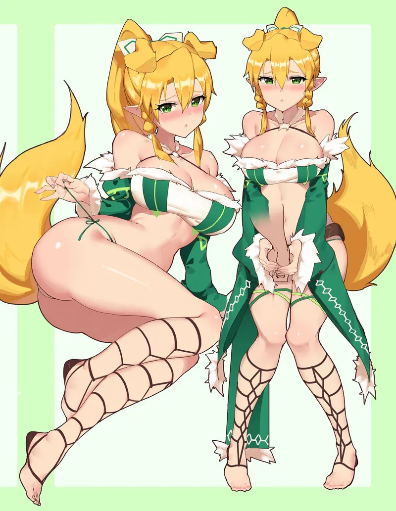 Thumbnail CosplayMakin Presents Leafa: Forever Cute in the saohentai World