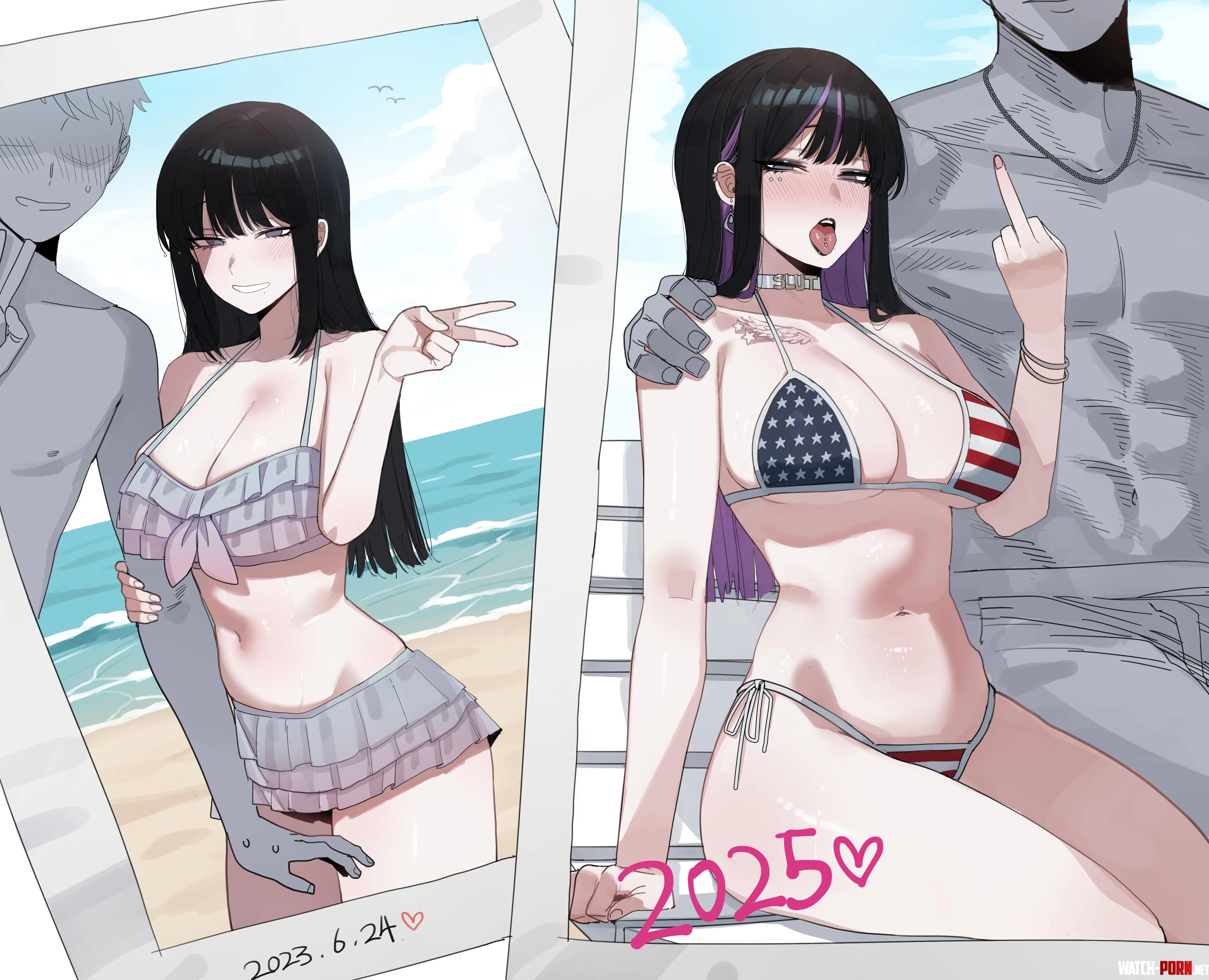 Girlfriend before and after her trip to America (ratatatat74) by CoomerZone-X