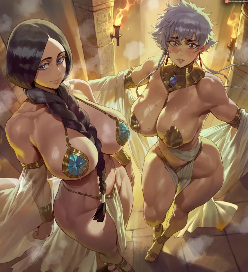 Thumbnail Kimchimaro Reveals Unohana and Isane's Secret in Bleach_Hentai