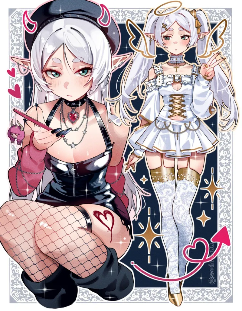 Thumbnail Angelic or Devilish Frieren? Discover the Choice | A_MASSIVE_PERVERT