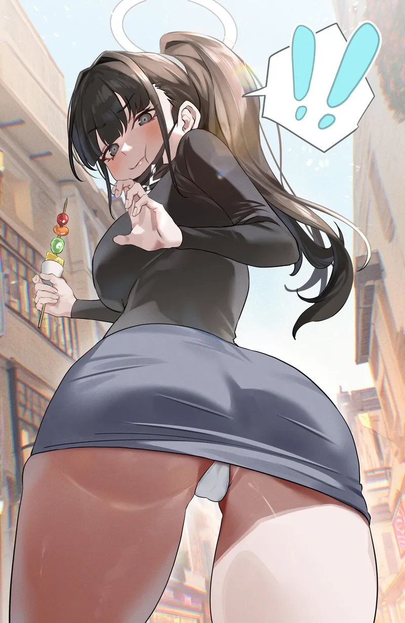 Thumbnail Surprising her from below by Level-Ad5048